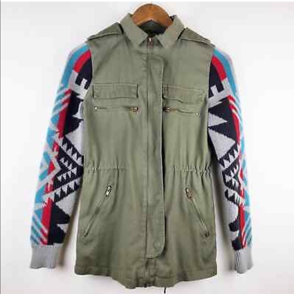 Olive green jacket